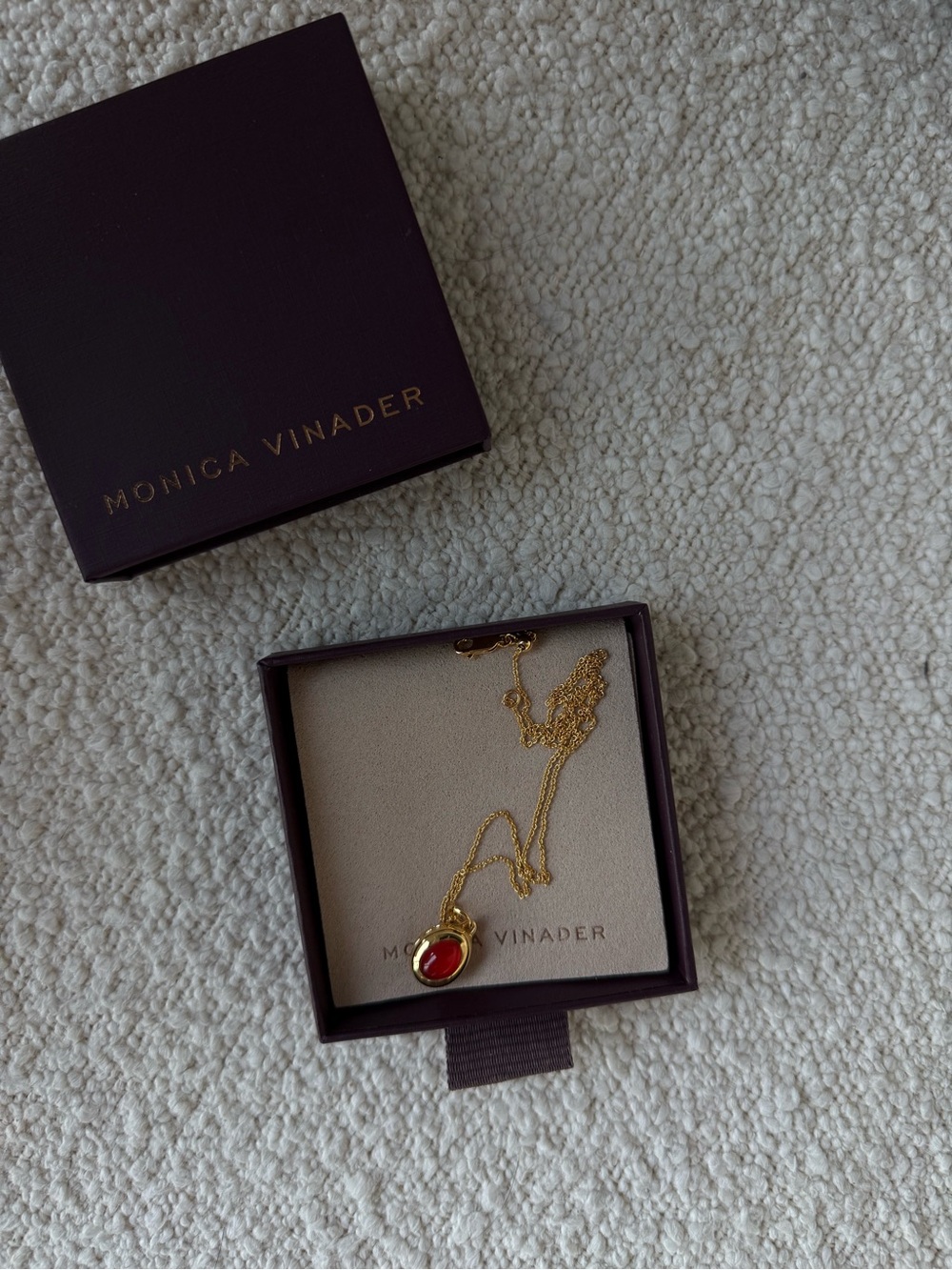 Brand new Monica vinader necklace
